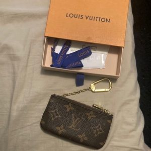 Louis Vuitton key pouch made in Paris